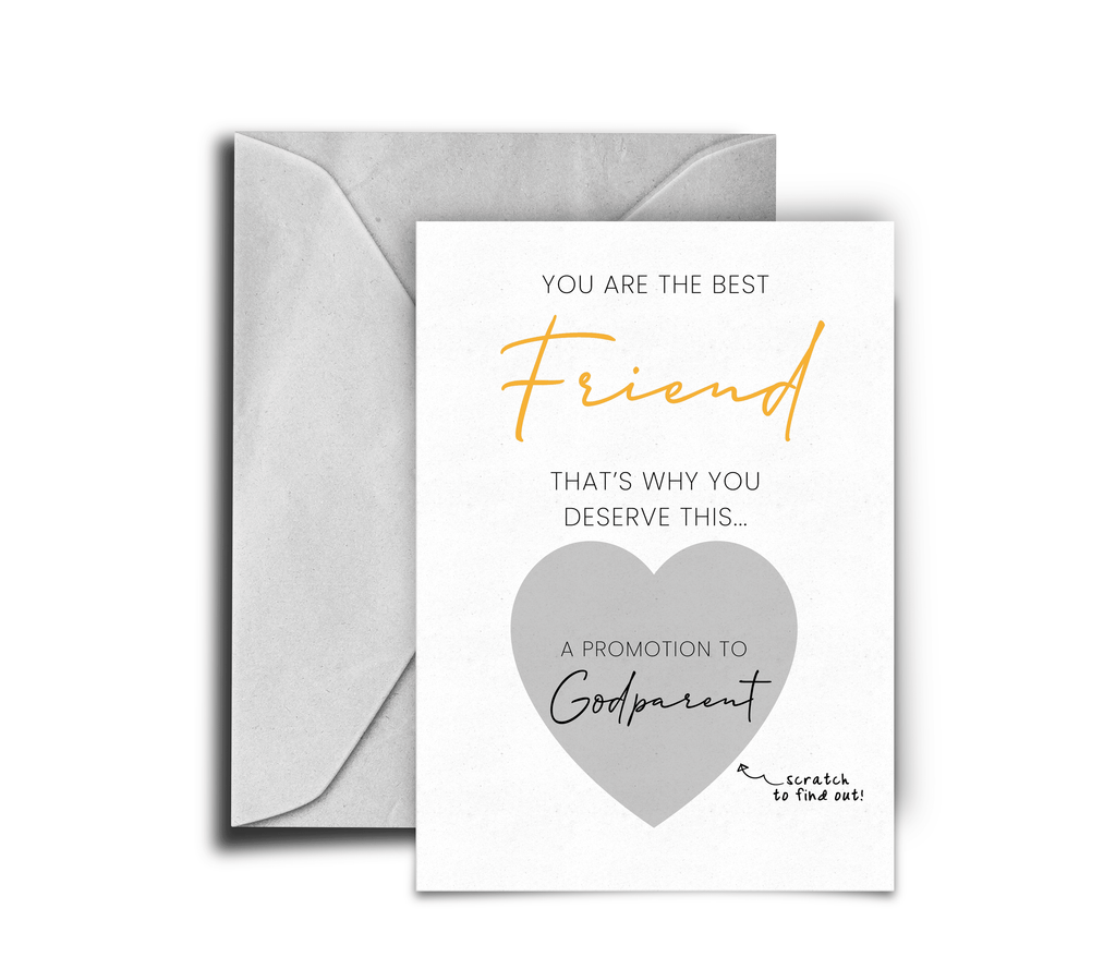 Best Friend Scratch Card - Not Just Pulp
