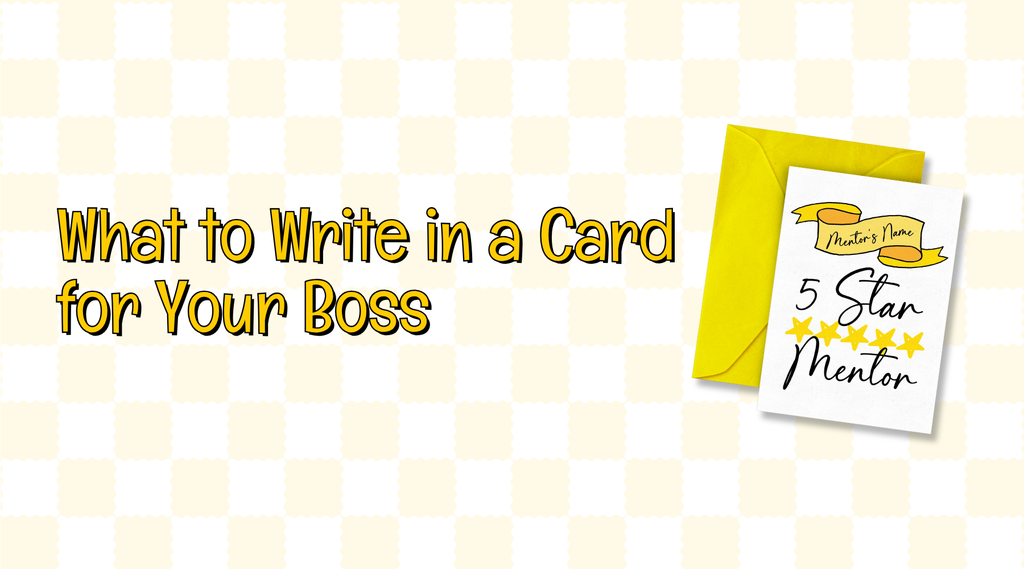 What to write in a card for your Boss