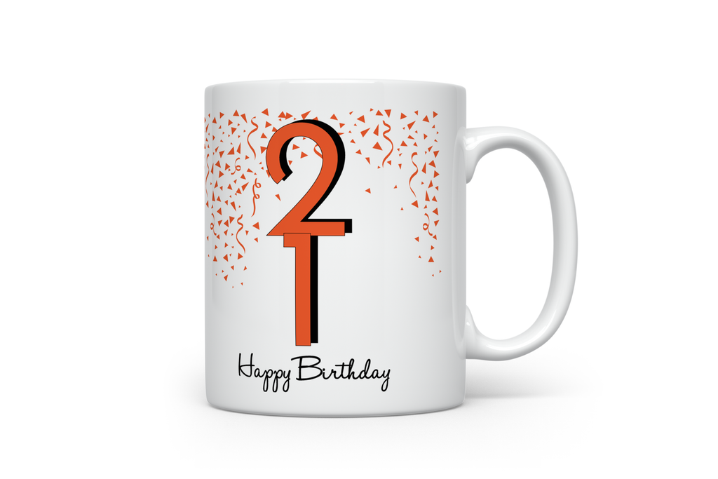 21st Birthday Mug