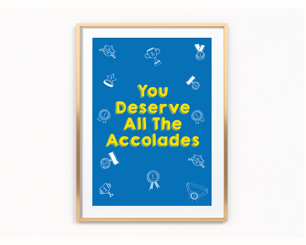 Dad Accolades Frame