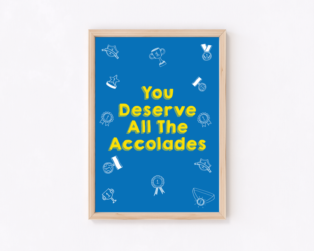 Dad Accolades Frame