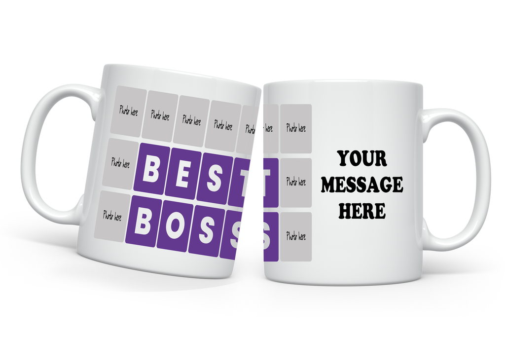 Best Boss Polaroid Mug