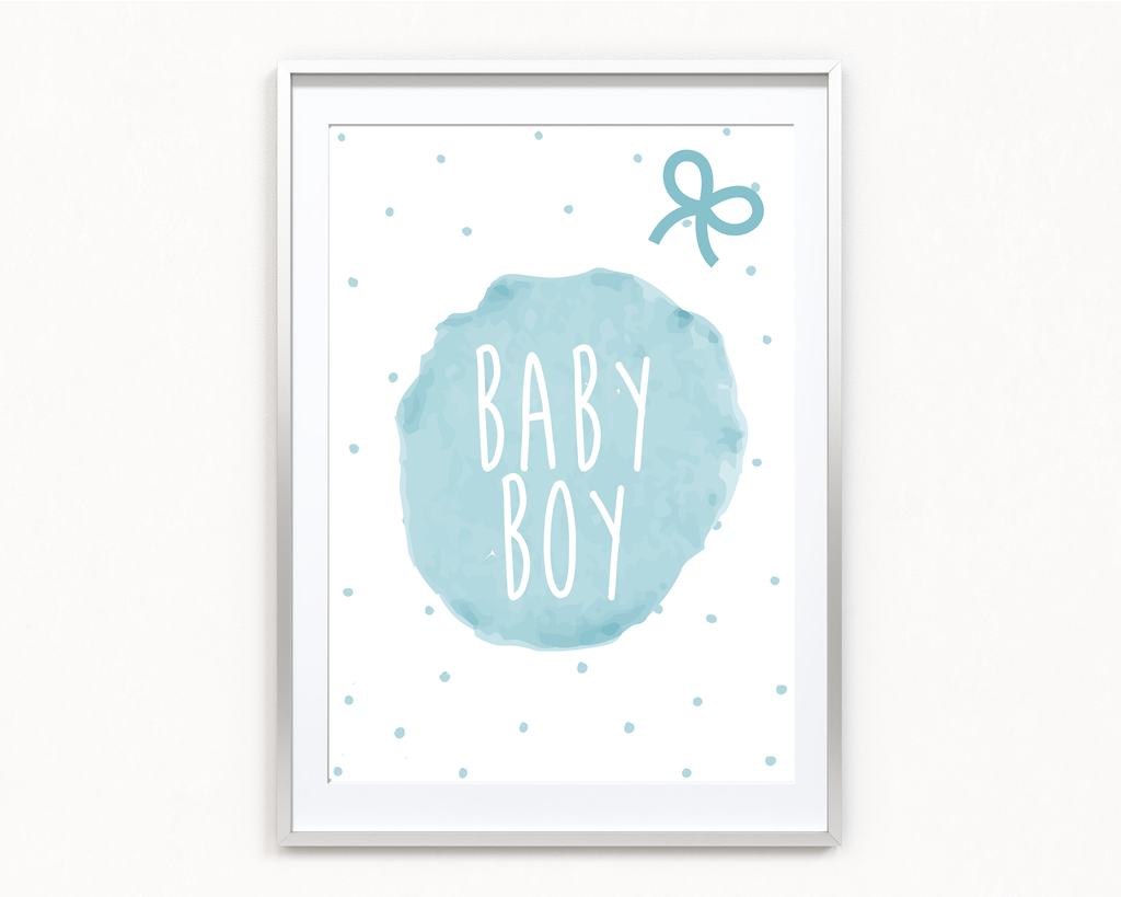 Baby Boy Frame