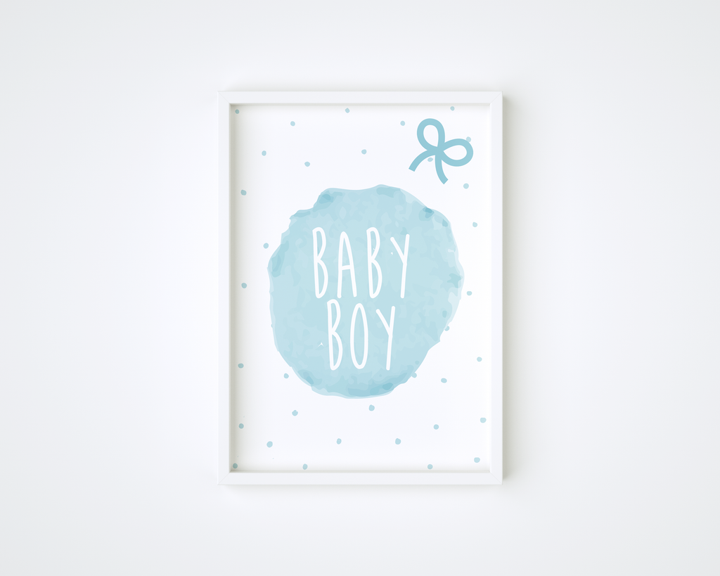 Baby Boy Frame