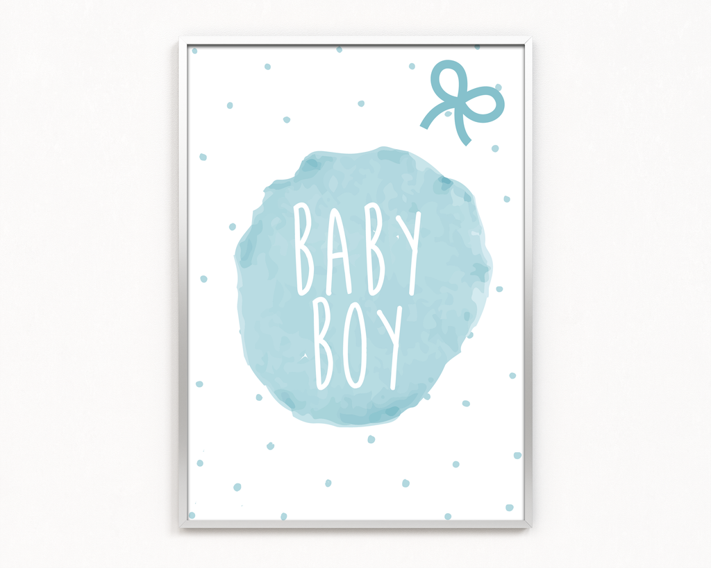 Baby Boy Frame