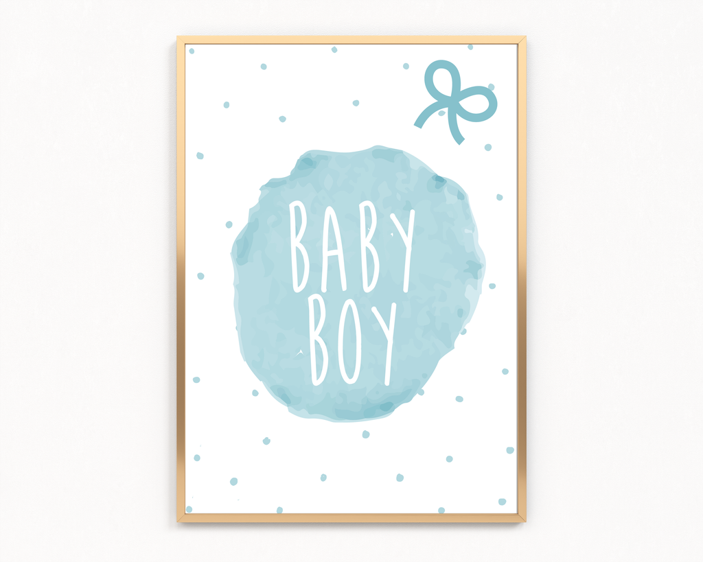 Baby Boy Frame