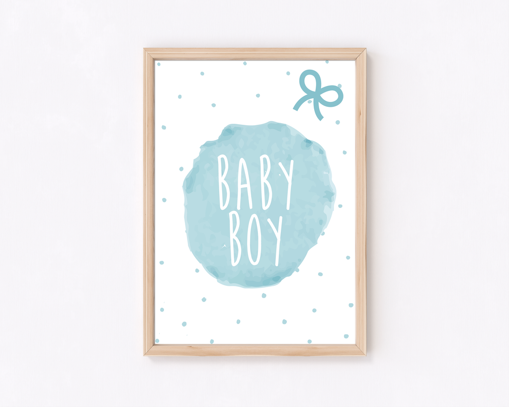 Baby Boy Frame