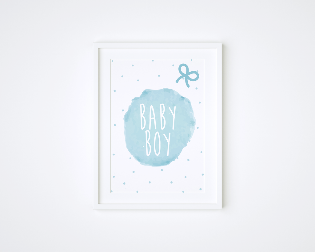 Baby Boy Frame