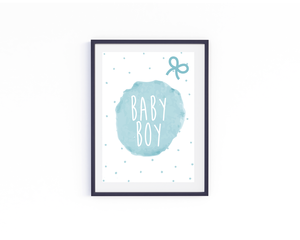 Baby Boy Frame