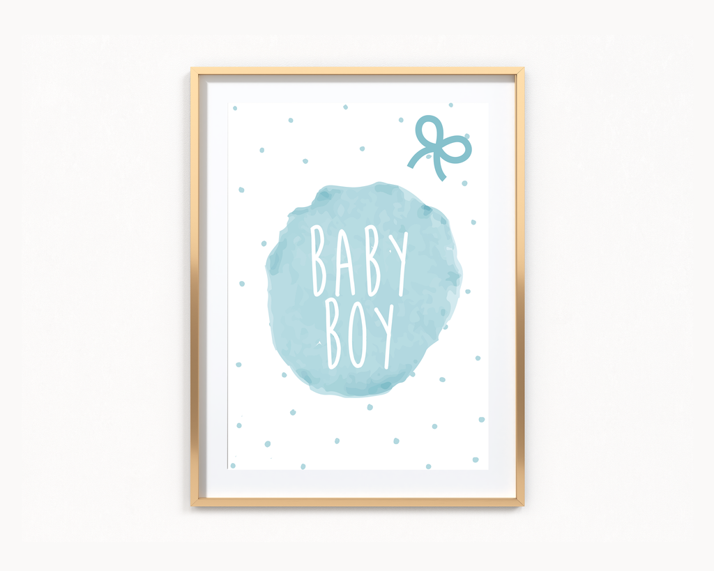 Baby Boy Frame