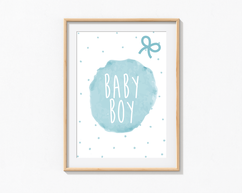 Baby Boy Frame