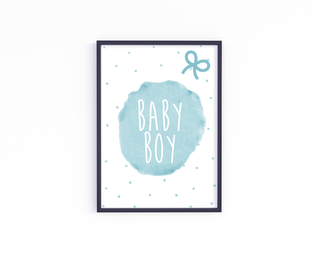 Baby Boy Frame