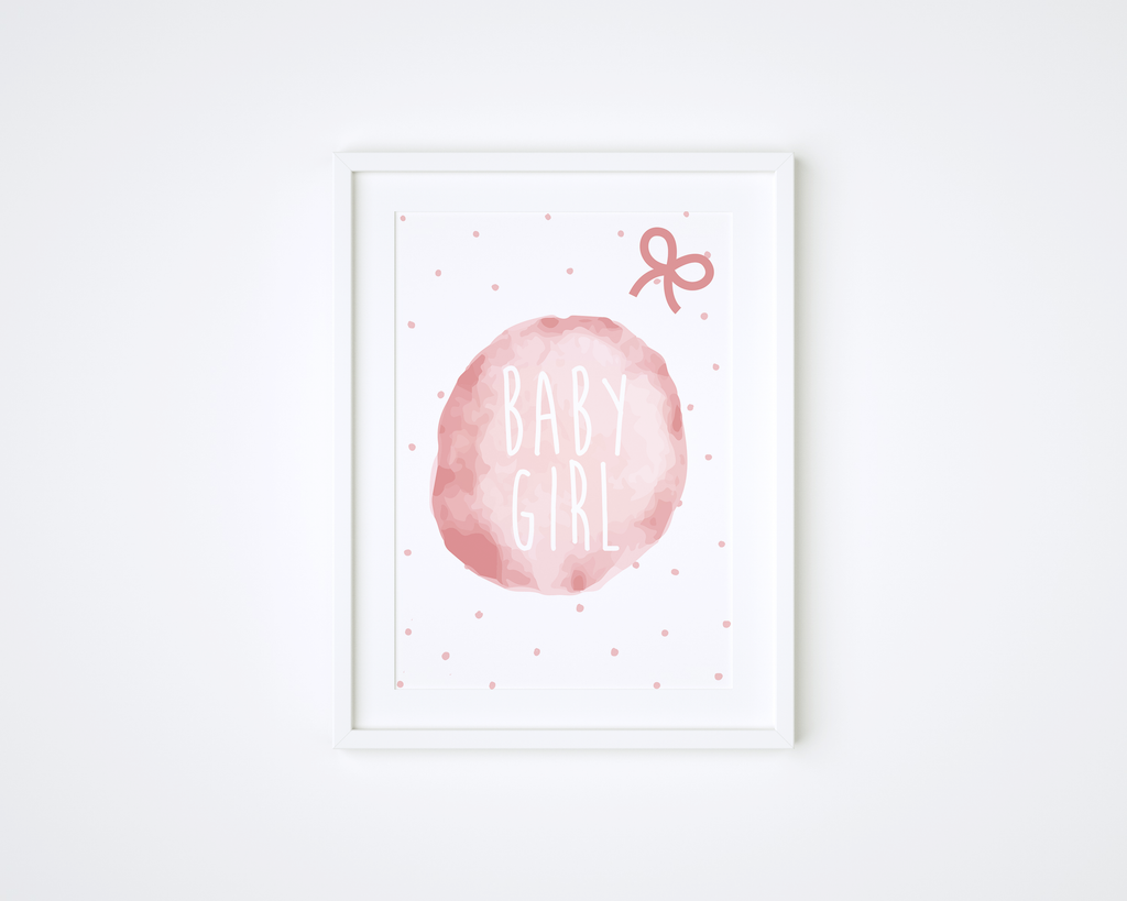 Baby Girl Frame