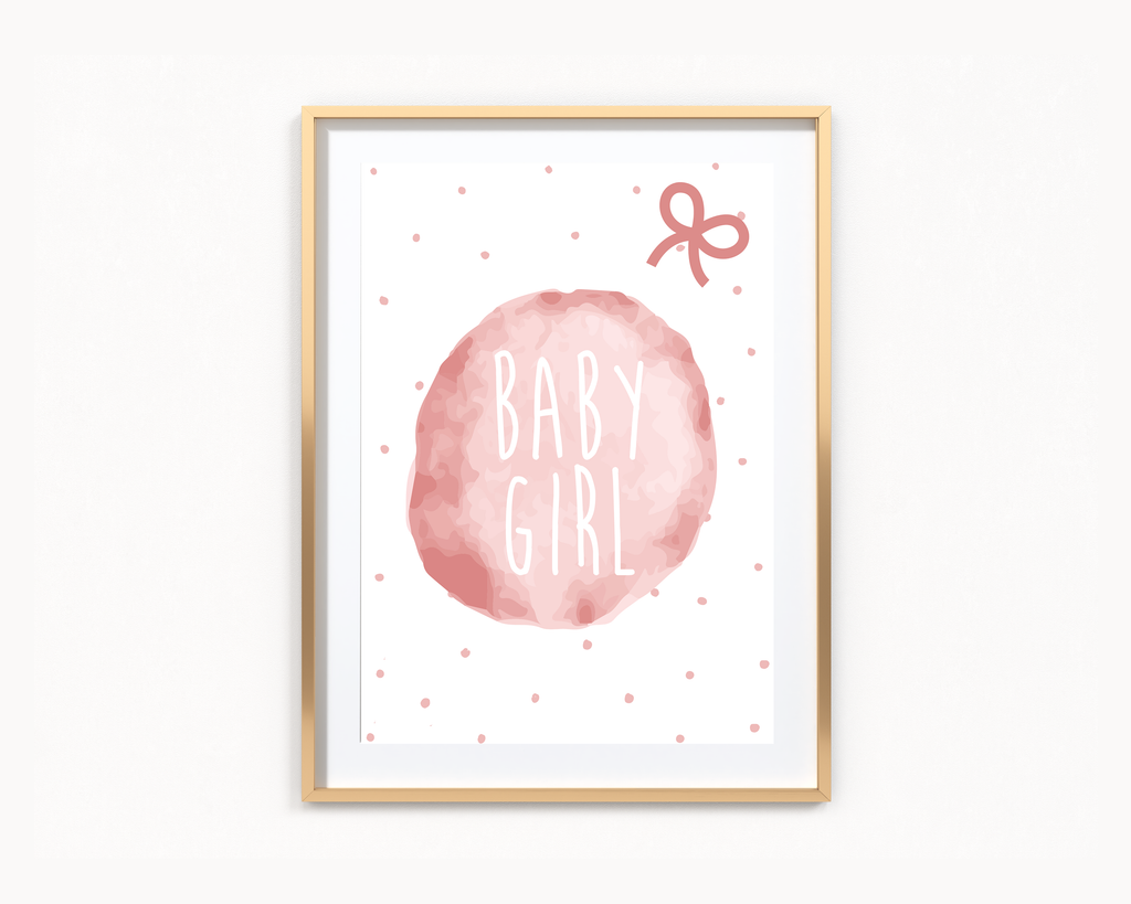 Baby Girl Frame