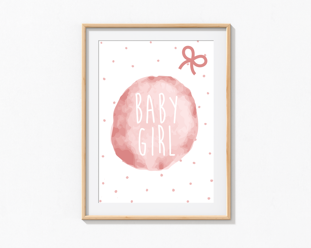 Baby Girl Frame