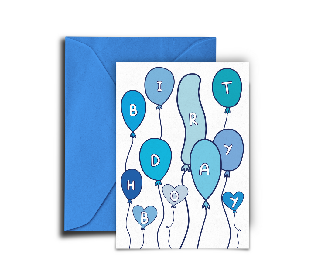 BD Boy Balloons