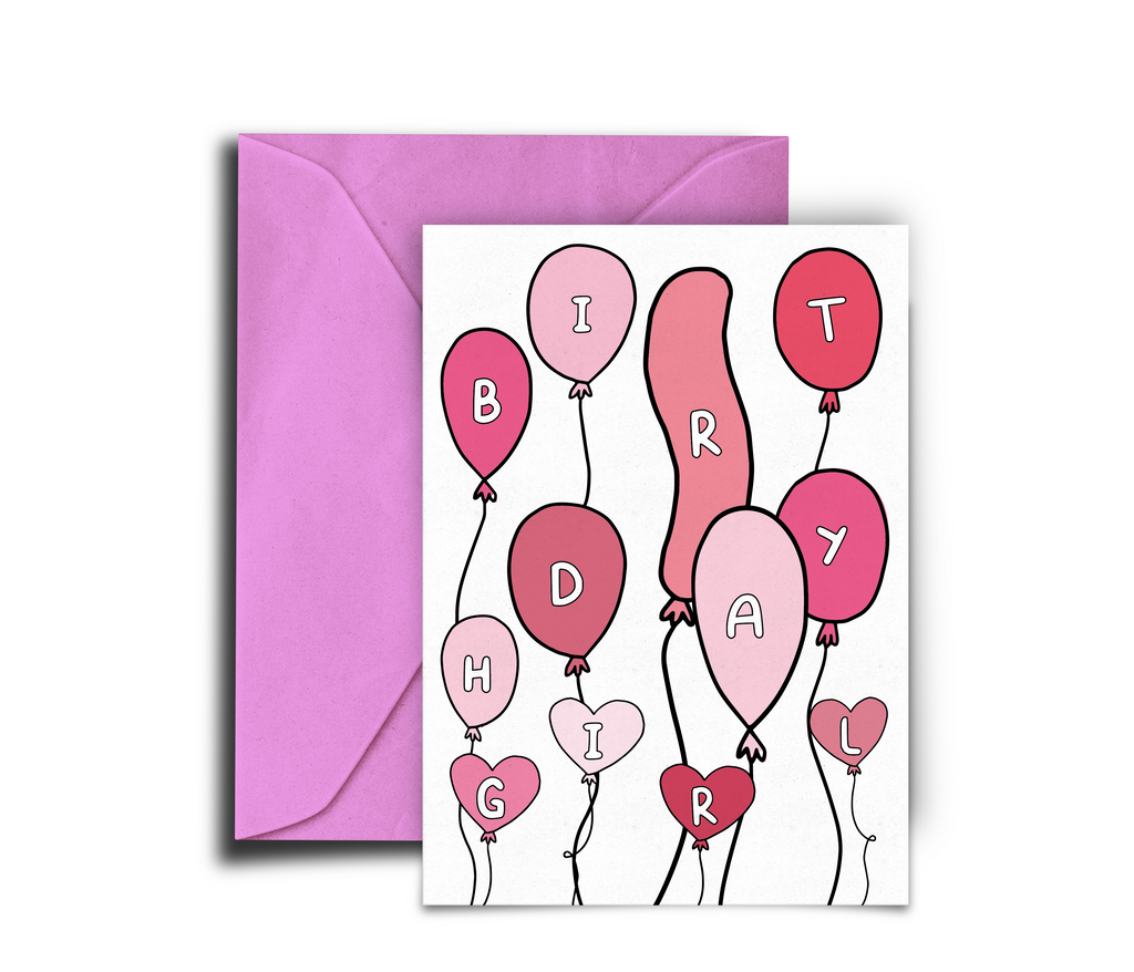 BD Girl Balloon