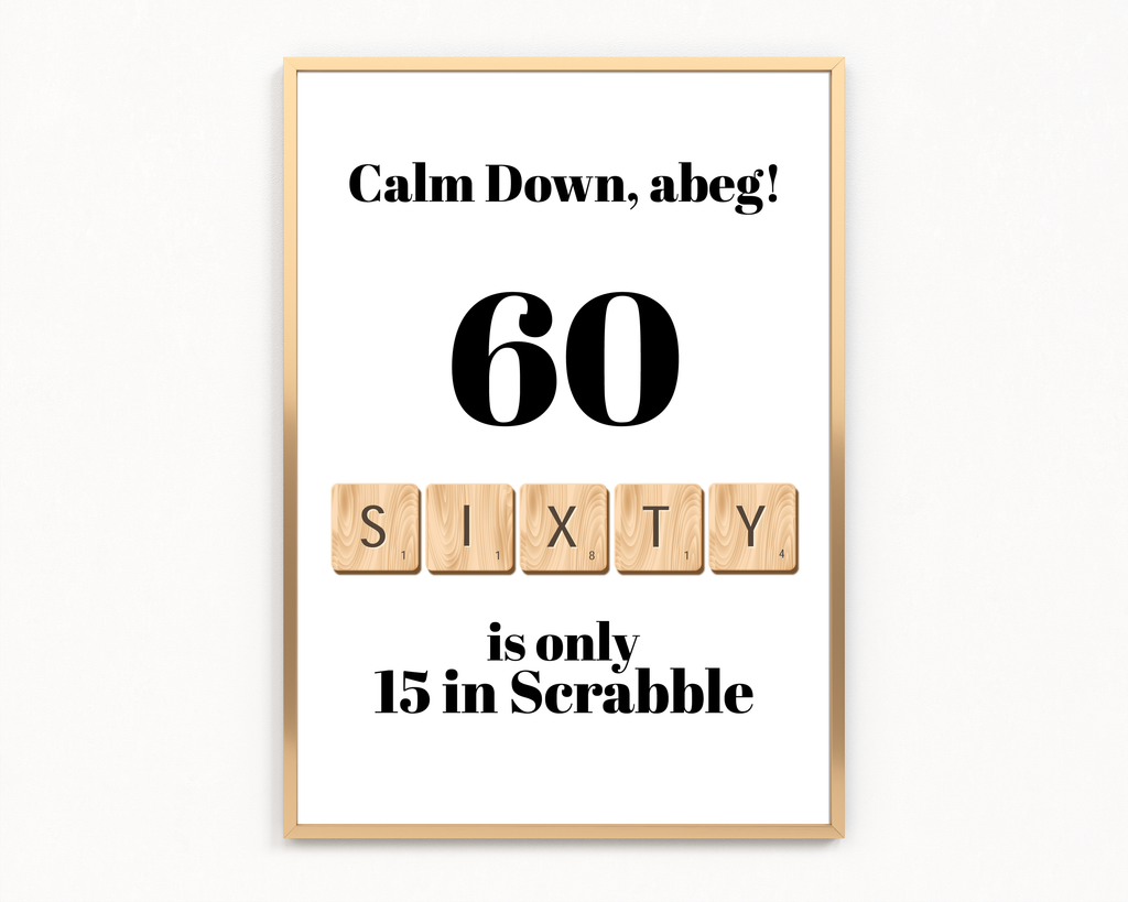 Scrabble (60) Frame