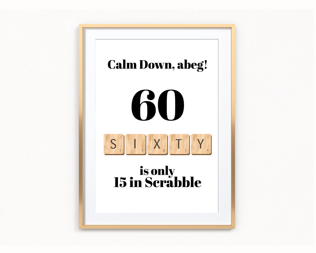 Scrabble (60) Frame