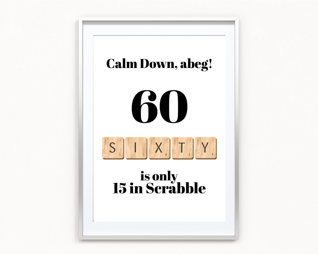 Scrabble (60) Frame