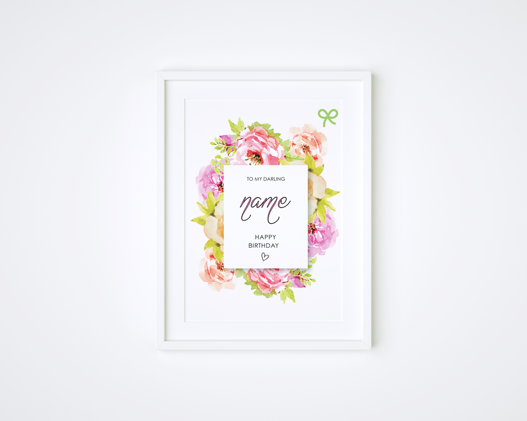 Floral Frame