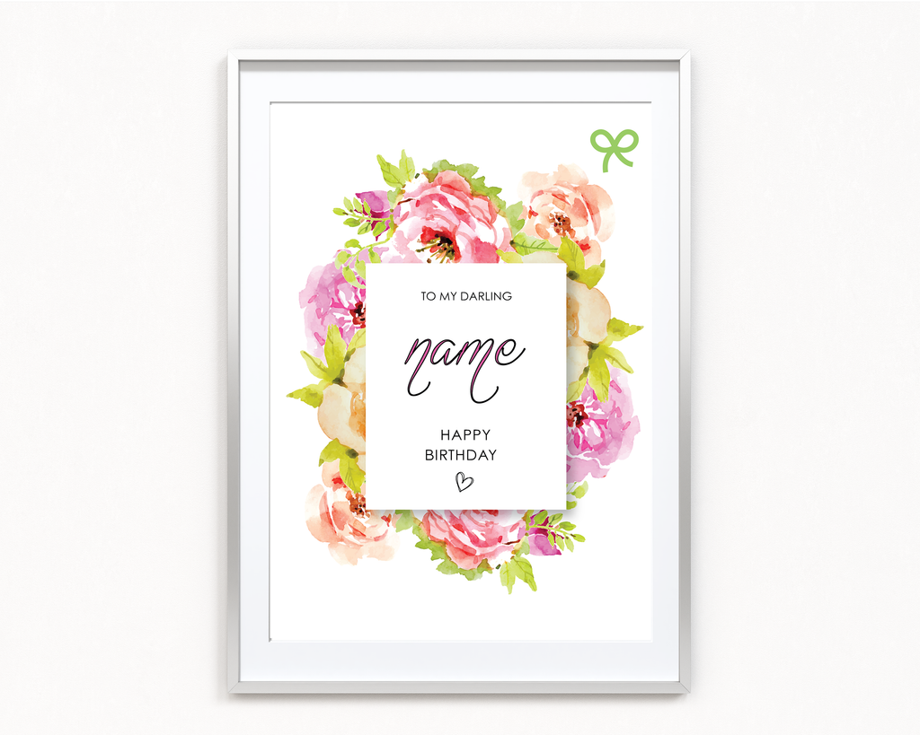 Floral Frame