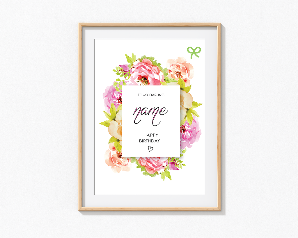 Floral Frame