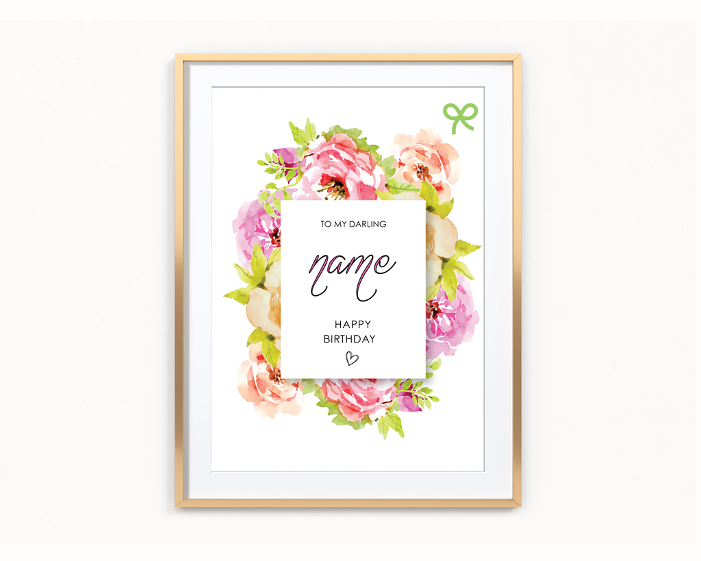 Floral Frame