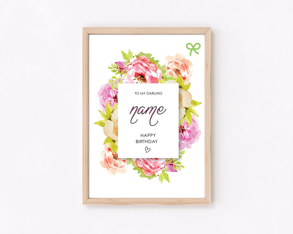 Floral Frame