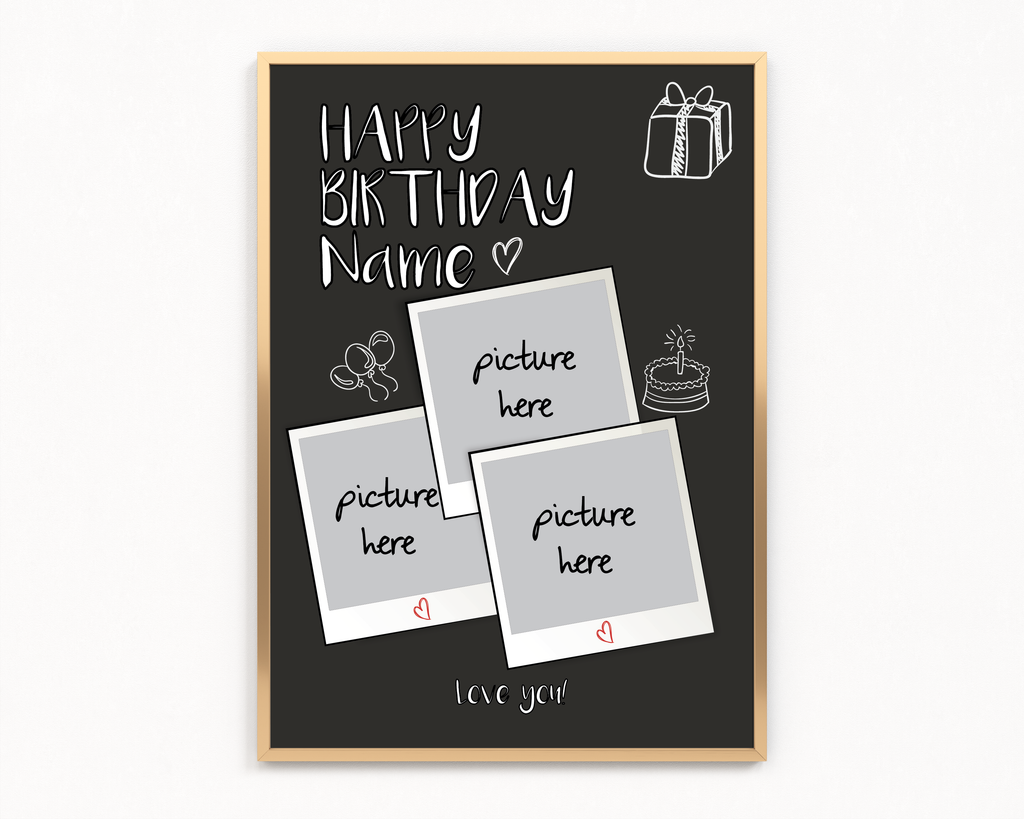 HB Polaroid Frame