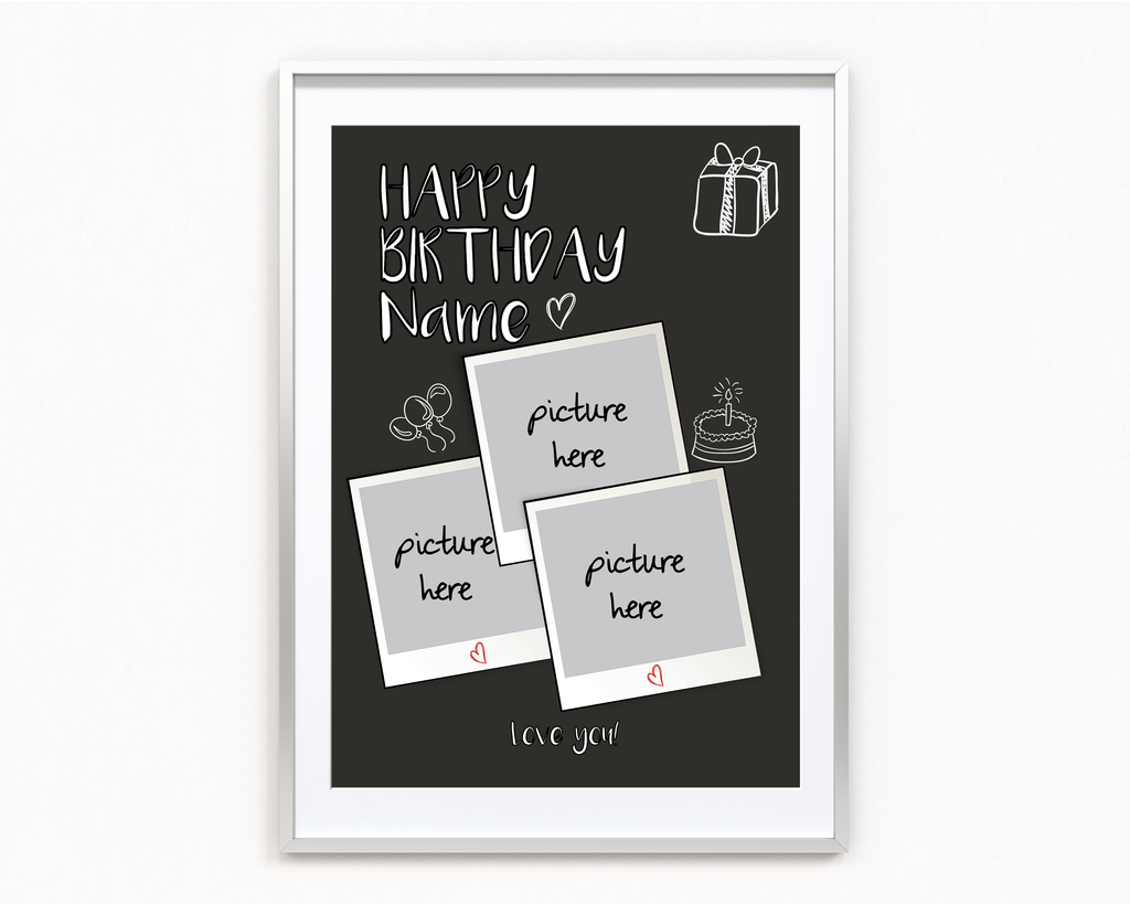 HB Polaroid Frame