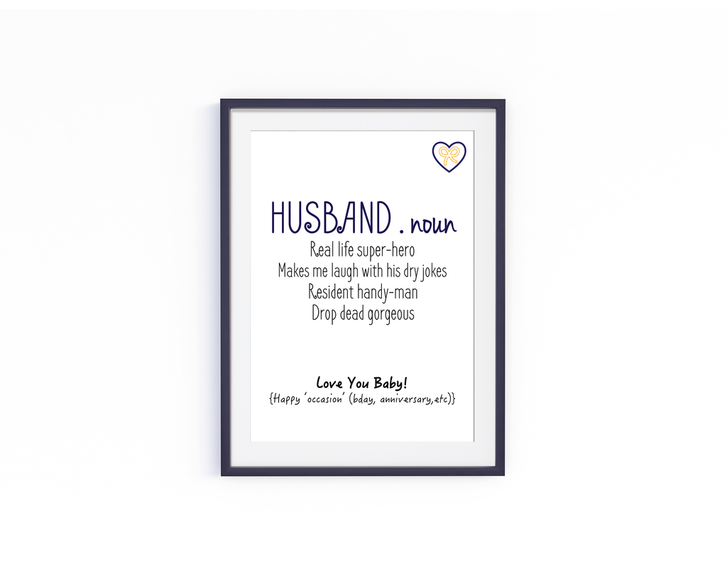 Husband Definition Frame