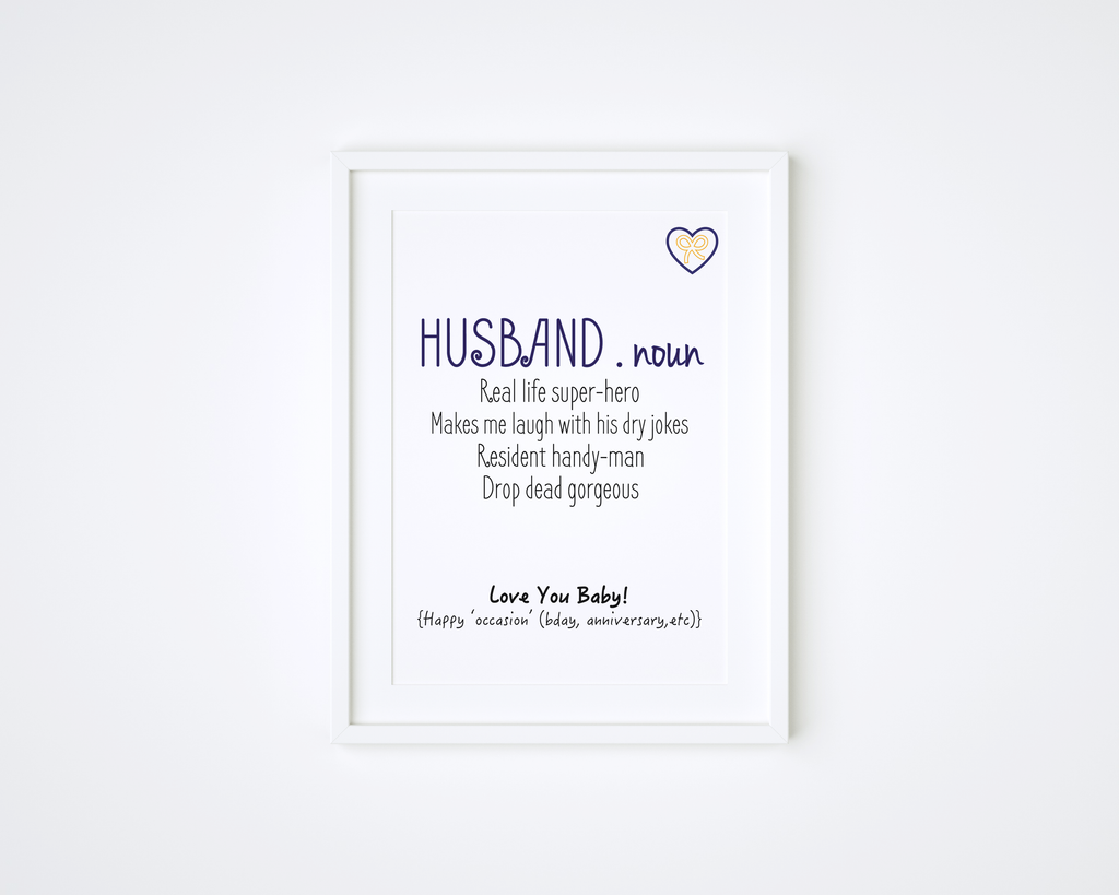 Husband Definition Frame