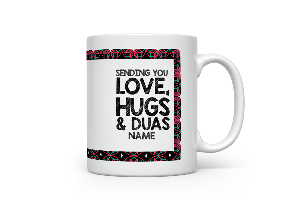 Love, Hugs & Duas Mug