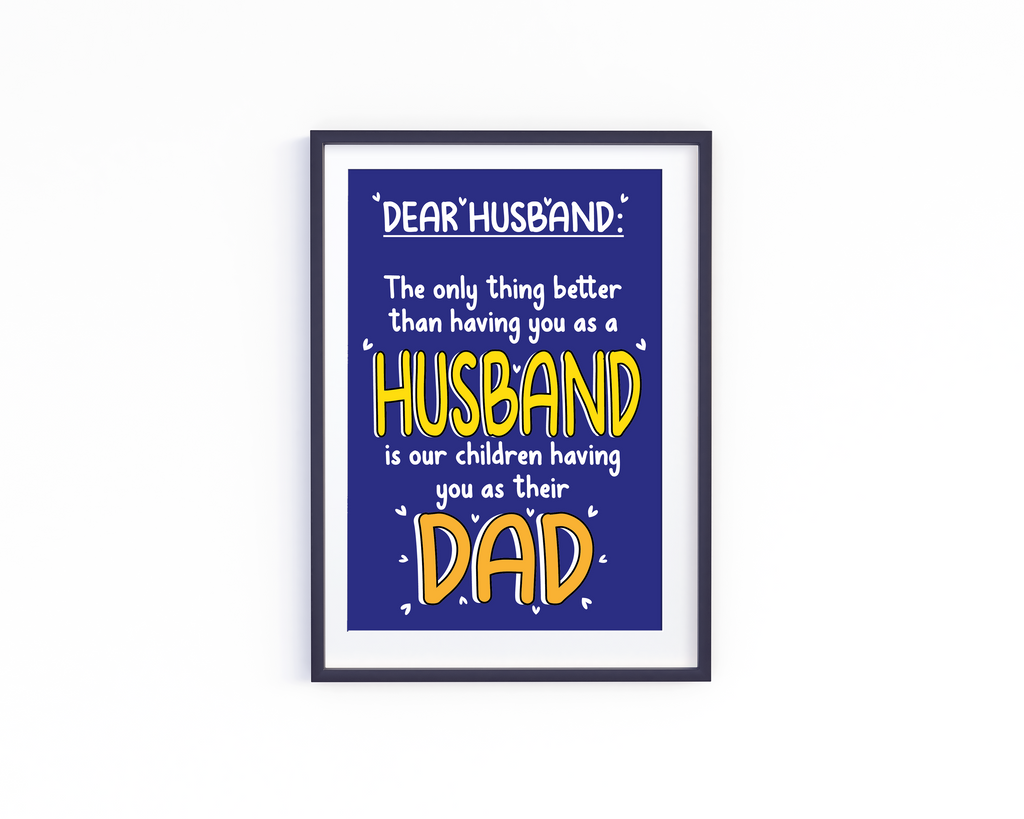 Dear Husband Frame