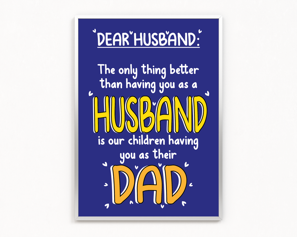 Dear Husband Frame