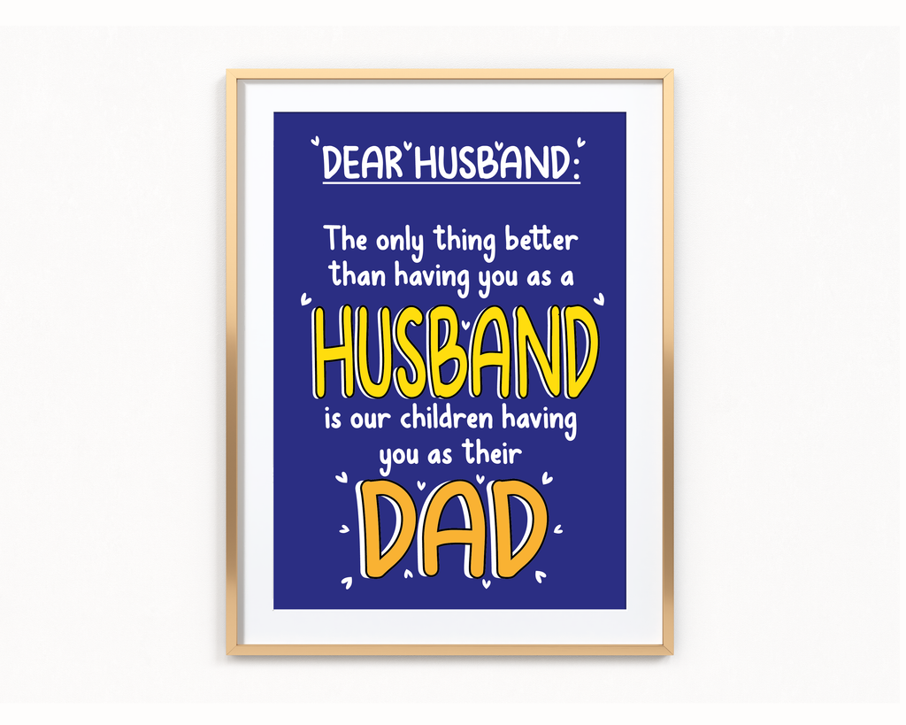 Dear Husband Frame