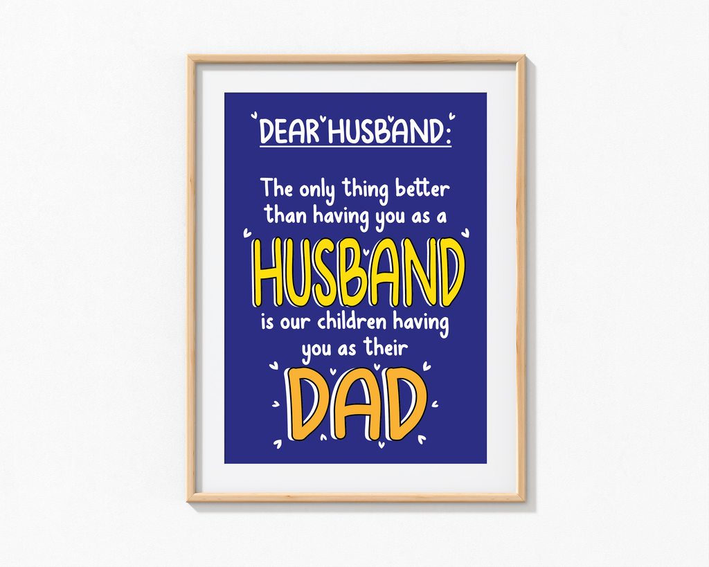 Dear Husband Frame