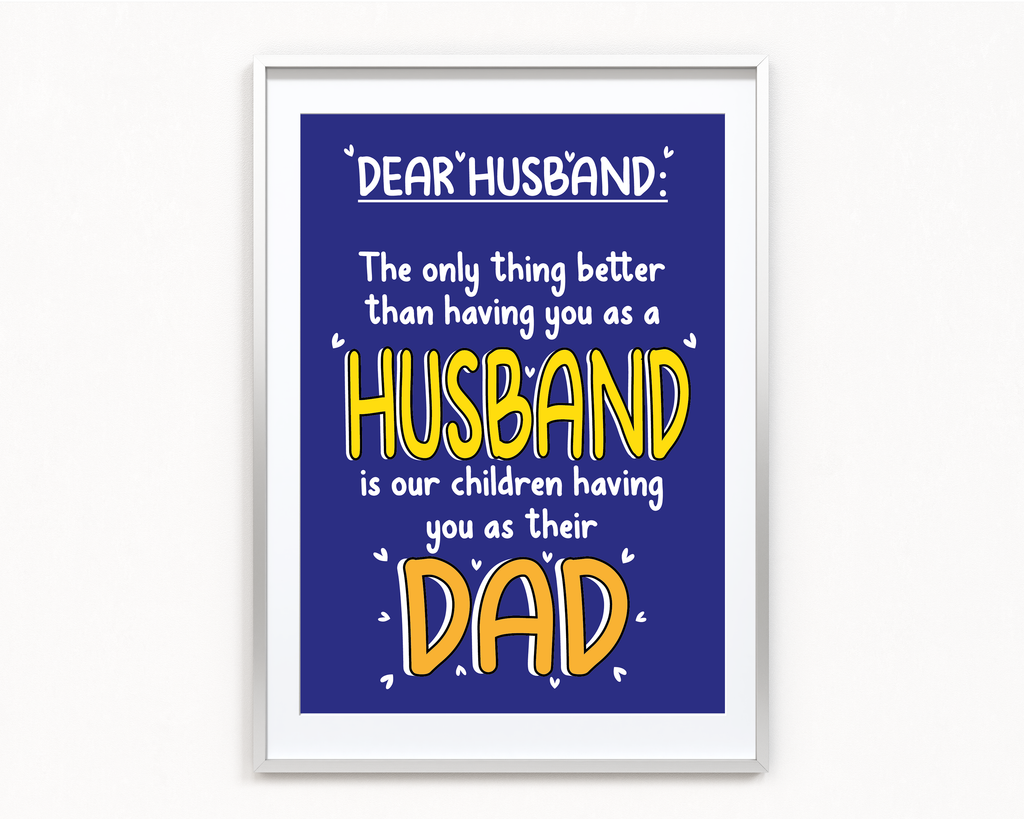 Dear Husband Frame