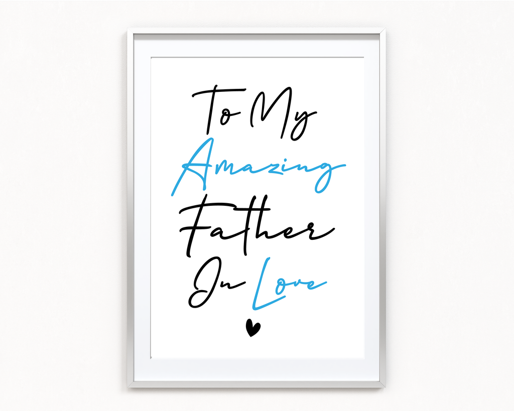 Father In Love Frame