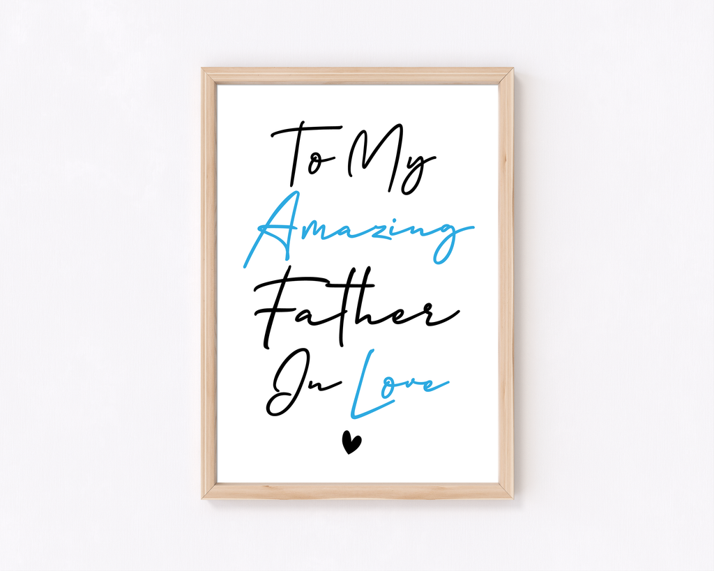 Father In Love Frame