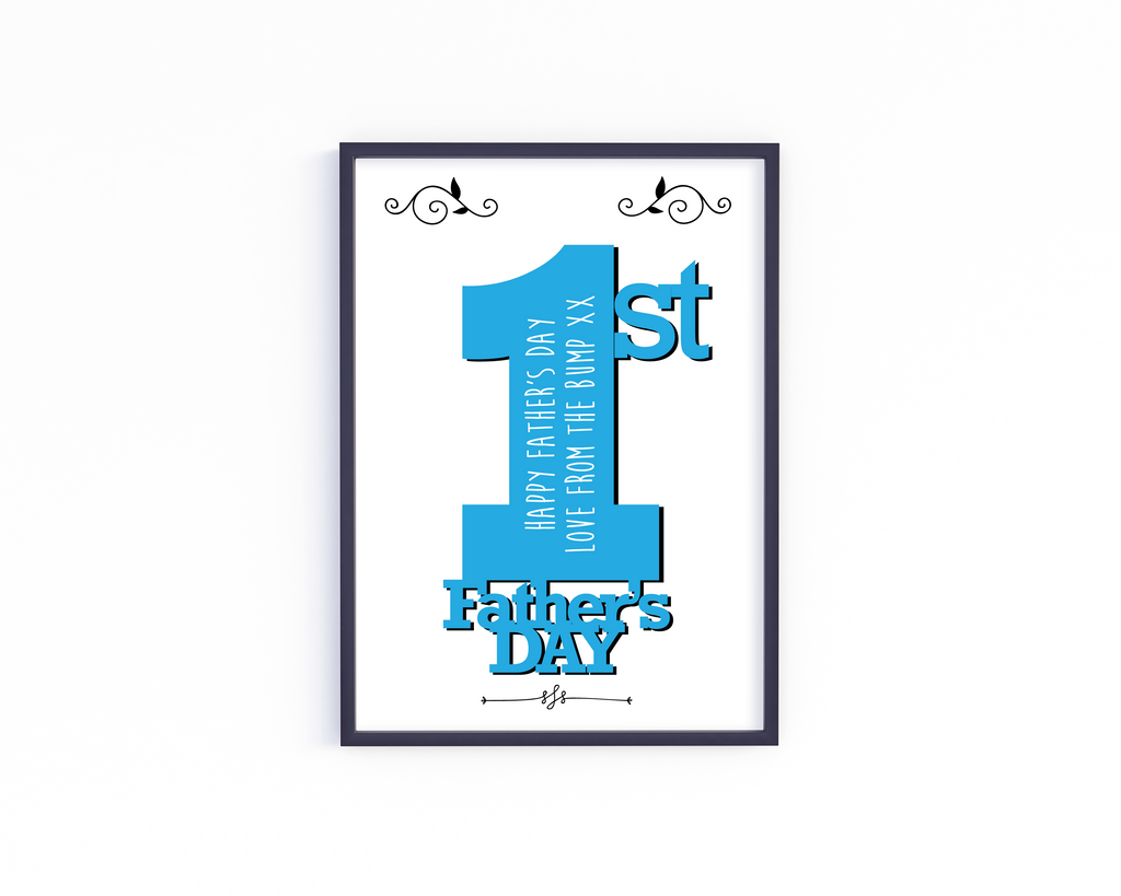 1st Father's Day Frame