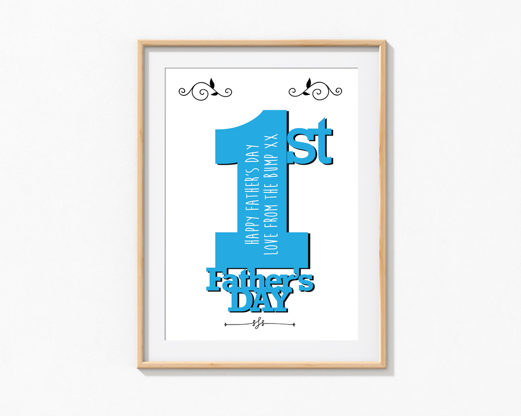 1st Father's Day Frame