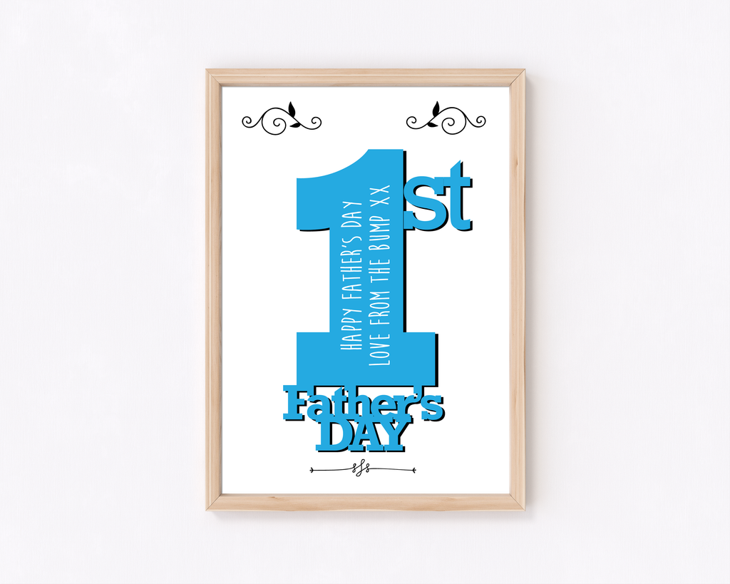 1st Father's Day Frame