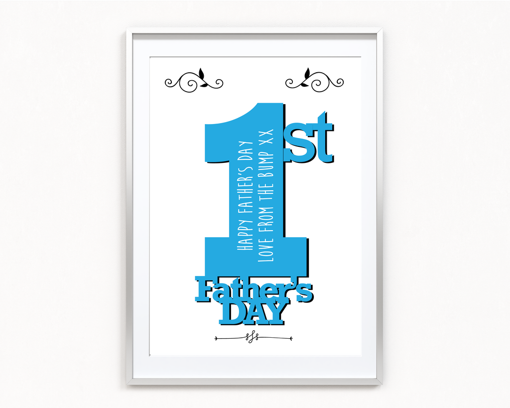 1st Father's Day Frame