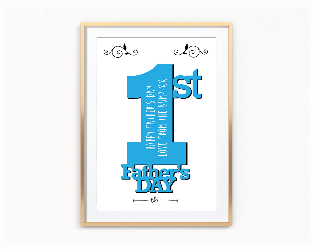 1st Father's Day Frame