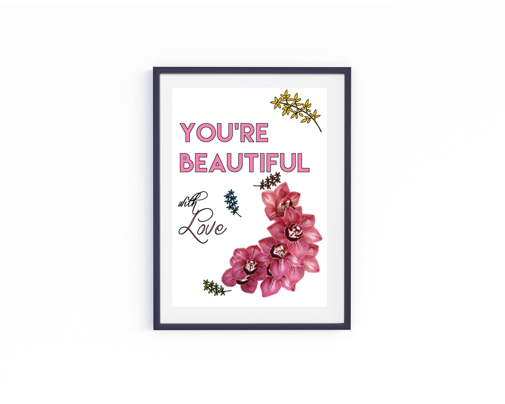 You're Beautiful Frame