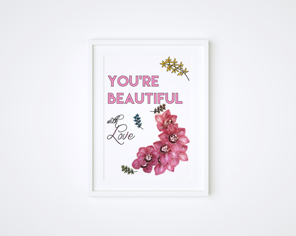 You're Beautiful Frame