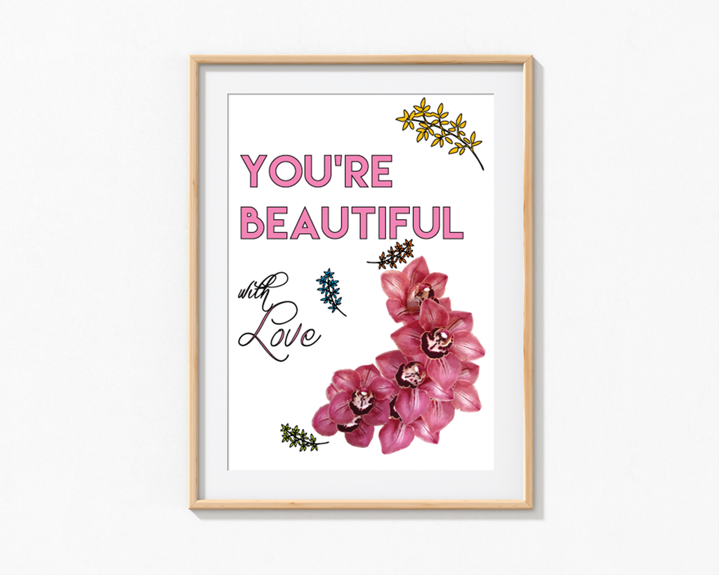 You're Beautiful Frame