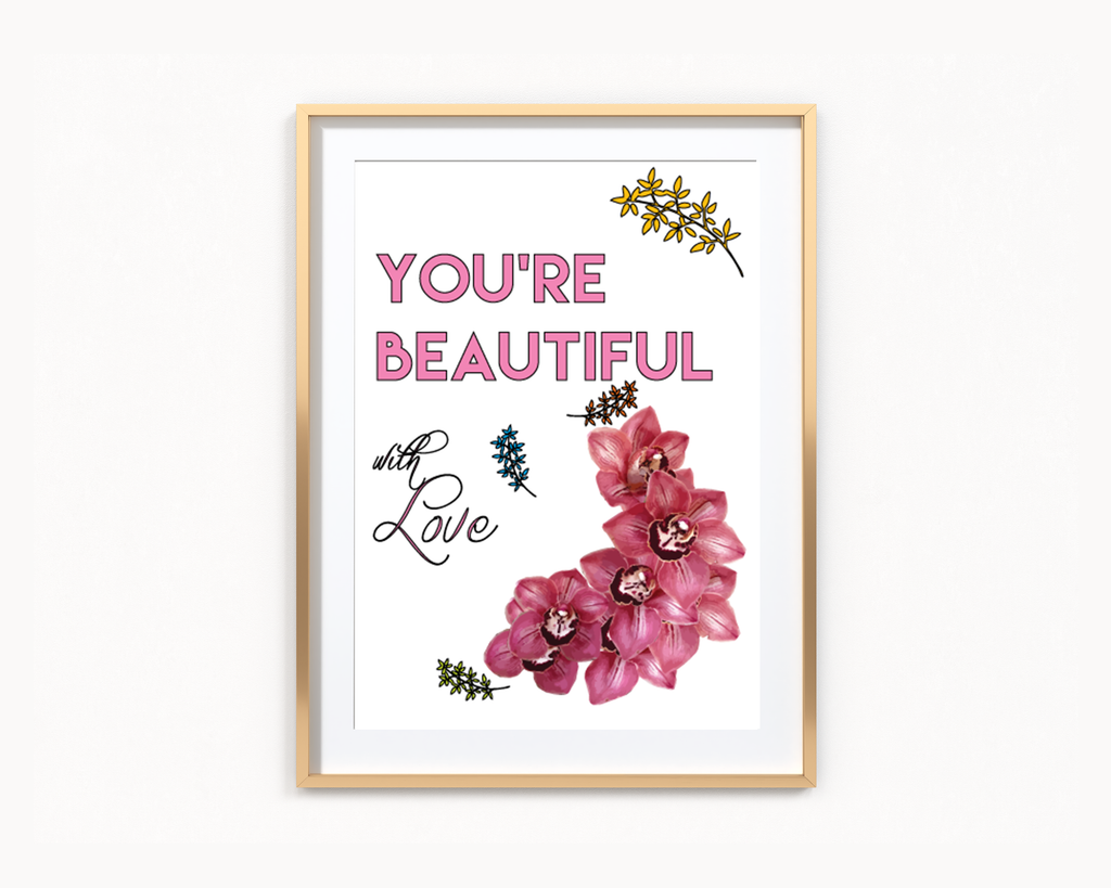 You're Beautiful Frame